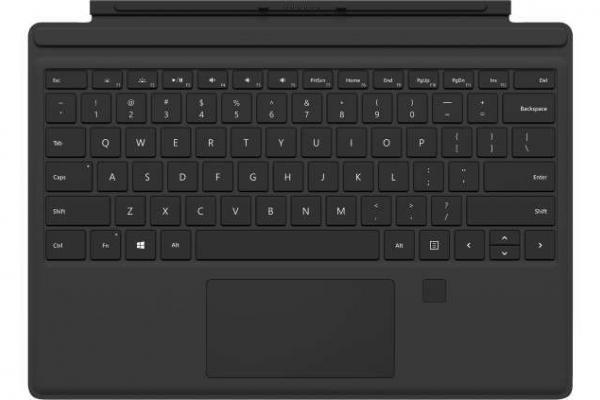 Surface Pro 4 Type Cover with Fingerprint ID