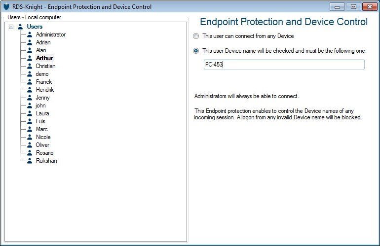 endpoint protection and device control