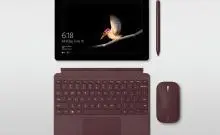 microsoft-surface-go red