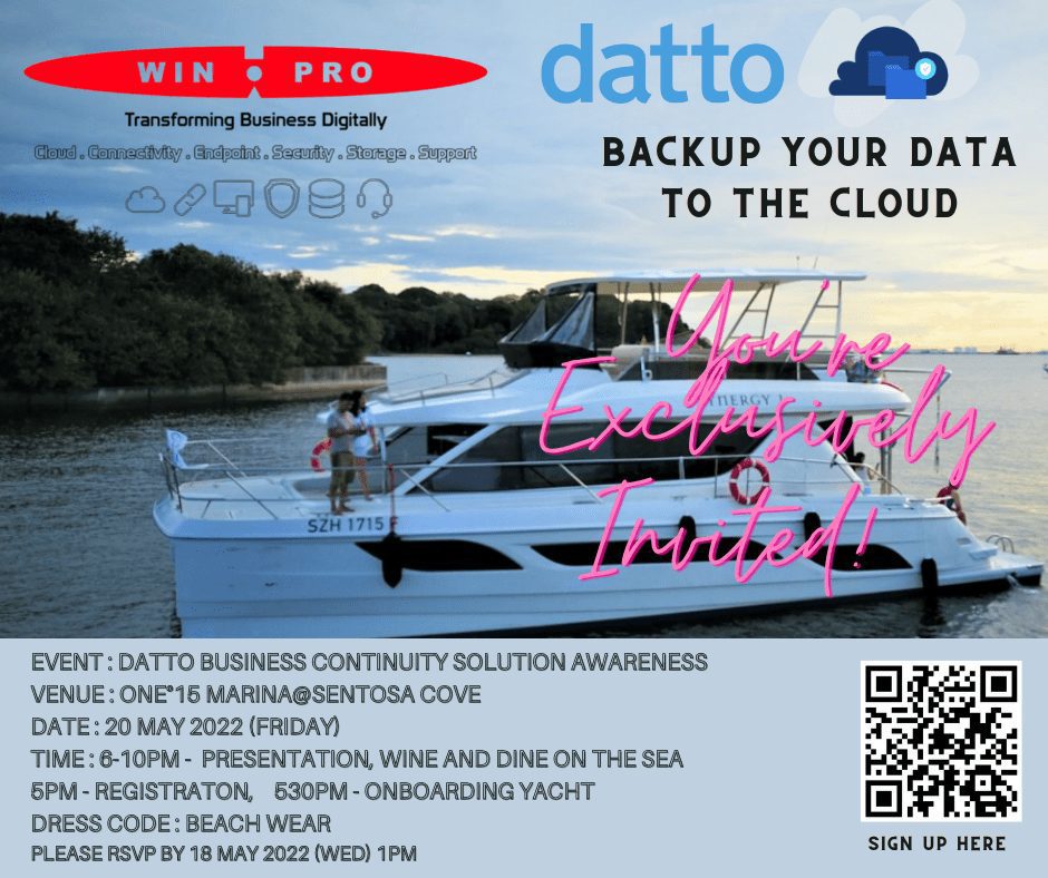 win-pro datto - backup your data to the cloud - 20 may 2022