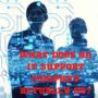 what does an it support company actually do