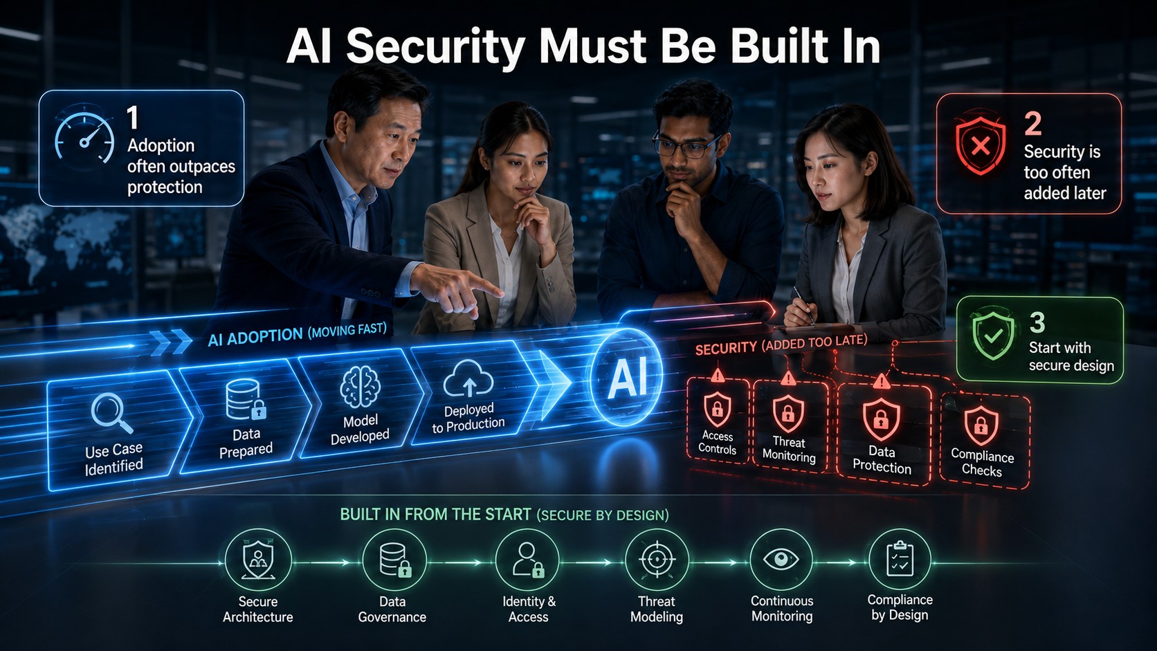 security by design - AI Security must be built in at the start