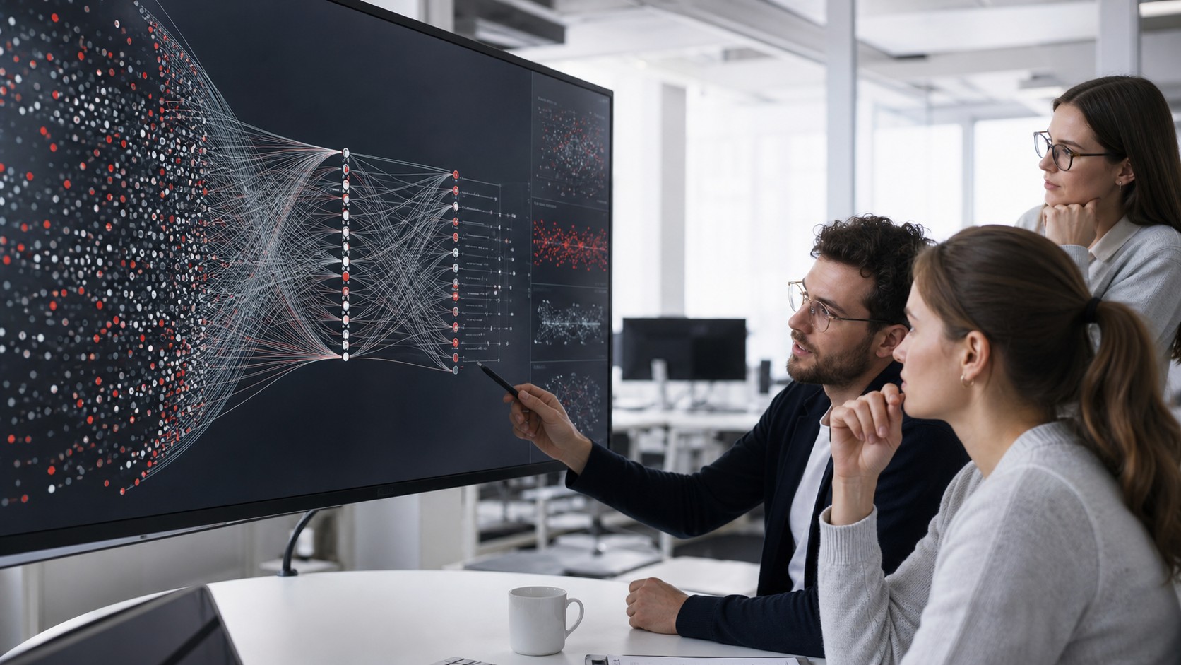 How artificial intelligence works with data and machine learning